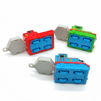 Thomas & Friends 1.5" Mini Train THOMAS JAMES PERCY Figure Push & Shoot Lot of 3