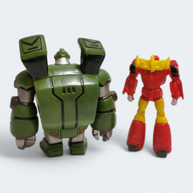 Transformers BULKHEAD & HOTROD Animated Miniature  2" Mini Figure Kids Toy Loose