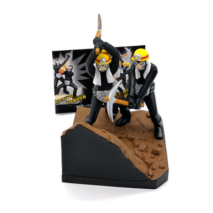 Kamen Rider Construction Shocker 3" Figure Set – Diorama Scene Popy Capsule (Pre-Owned)