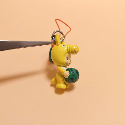 Kewpie Baby as Yellow Rody Watermelon – 1" Keychain (Rose O'Neill, Pre-Owned)