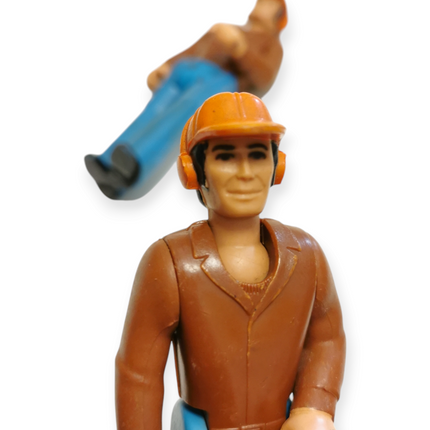 Vintage 70s Adventure People Wilderness Pilot 3.5" Mini Figure Fisher Price Toy