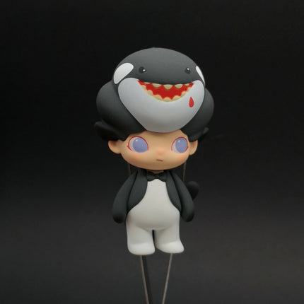 Pop Mart x Dimoo World Killer Whale – 3" Aquarium Vinyl (Pre-Owned)