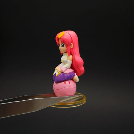 Mobile Suit Gundam SEED Chara Lacus Clyne w Haro 2.5" Mini Figure – Bandai (Pre-Owned)