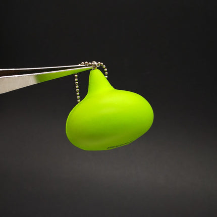 Dragon Quest Green Lime Slime – 1.5" Squishy Keychain (Square Enix, Pre-Owned)