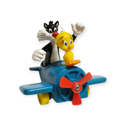 Looney Tunes Sylvester & Tweety Bird – 3" McDonald's Meal Toy 1989 (Pre-Owned)