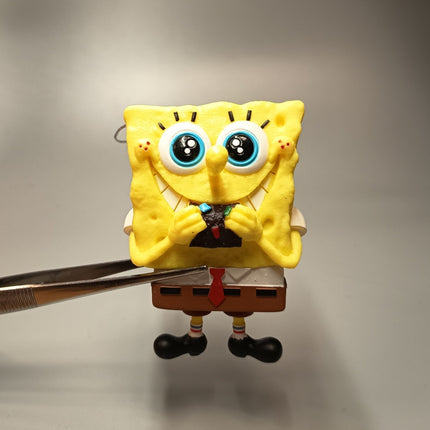 SpongeBob SquarePants Eating Brownie – 3" Christmas Ornament 2015 (Pre-Owned)