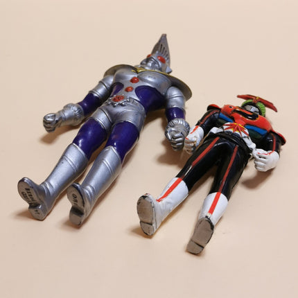 Ultraman King & Kamen Rider Stronger – 5" & 4" PVC Figure Lot of 2 (Pre-Owned)