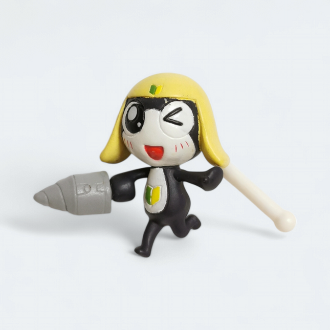 Bandai Sgt Frog Keroro Gunso TAMAMA w Drill Bit  1" Mini Figure Full Color Toy