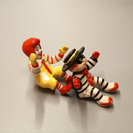 Vintage 1990 Ronald McDonald Hamburglar – See-Saw McDonald's Toy (Pre-Owned)