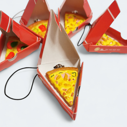 Meat Lover Pizza Slice with Box 1.5" Miniature – Dollhouse Food (Pre-Owned)