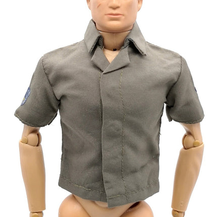 1/6 Scale Gray Short Sleeves Shirt Top – Doll Fashion Clothes (Pre-Owned)