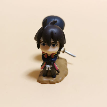 Bandai GINTAMA TAKASUGI & KATSURA 1.5" Mini Figure Anime Toy Collectible Loose