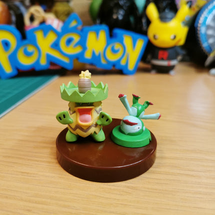 Pokemon Zukan Ludicolo & Lombre 1/40 Mini Figure – Gashapon TOMY 2003 (Pre-Owned)