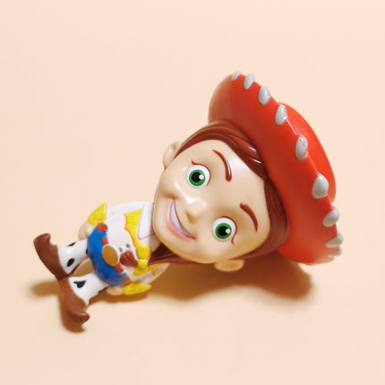 Toy Story Jessie Cowgirl Big Head 3" Figure – Disney (Fair, Pre-Owned)