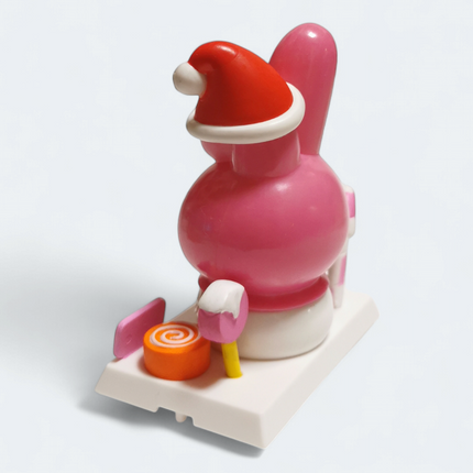 Sanrio My Melody with Snowman – 4" Candy Shop Christmas Figure (Pre-Owned)
