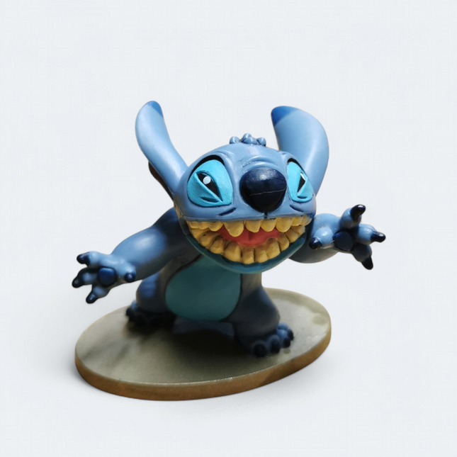 Disney Lilo & Stitch Running 2" Mini Figure with Base – Cake Topper (Pre-Owned)