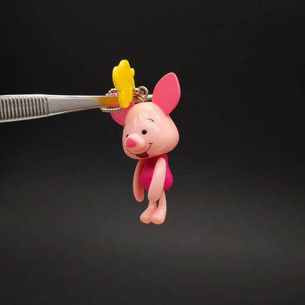 Disney Piglet – 2" Moving Limb Keychain by Yujin (Pre-Owned)