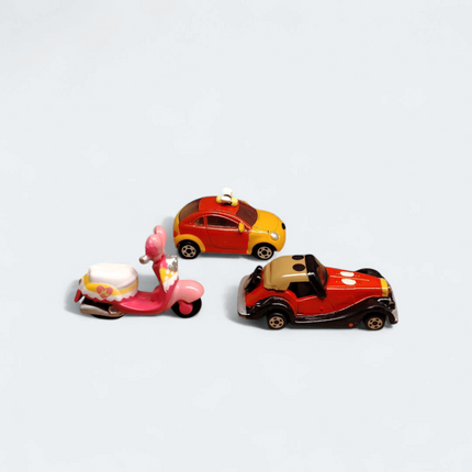 Miniature Disney Cars – Winnie the Pooh, Minnie & Mickey (Lot of 3) (Pre-Owned)