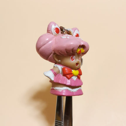 Vintage 1994 Bandai Sailor Moon Chibi Moon 1.75" Keychain – Anime (Pre-Owned)