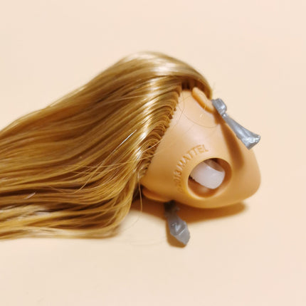 1/6 Doll Barbie Head Only – 2013 with Earrings Blonde Hair Straight Fashionistas (Pre-Owned)