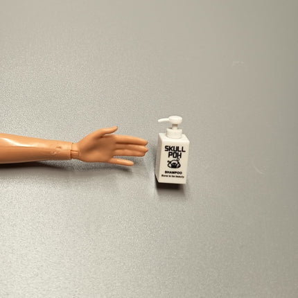Re-Ment Miniature Skull Shampoo Bottle – Bathroom Decor (Pre-Owned)