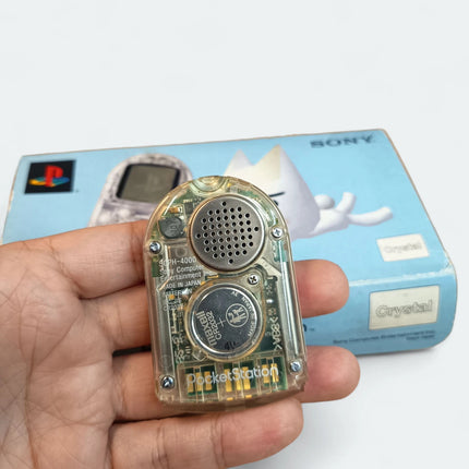 Vintage Sony 1999 PlayStation PocketStation – Clear Console (Tested, Pre-Owned)