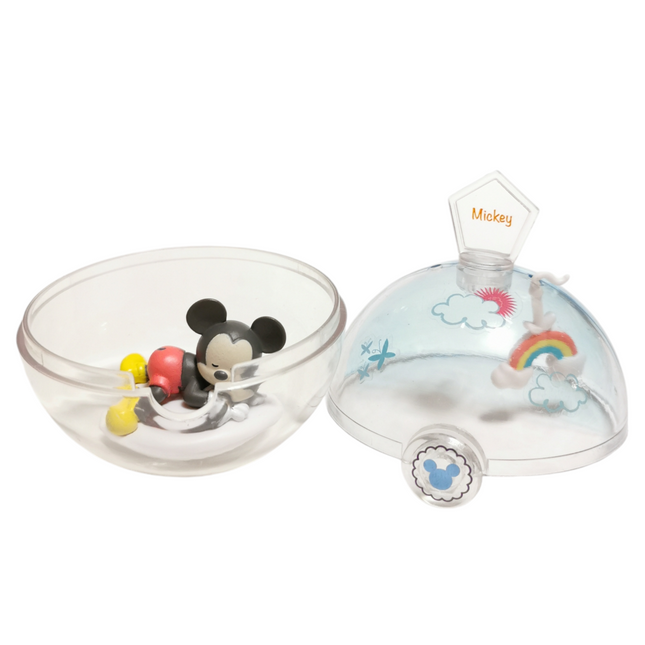 Mickey Mouse Sleeping in Clear Ball 3" Mini Figure – Disney Gashapon (Pre-Owned)