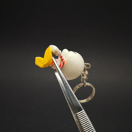 Japanese Anime BOY in RED STRIPE 3" Mini Figure KEYRING Weird Toy Wimpy Kid Wiz