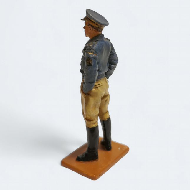 Del Pardo RUSSIAN COMMANDANT Soldier 2.5" DIECAST PAINTED Mini Figure Toy Loose
