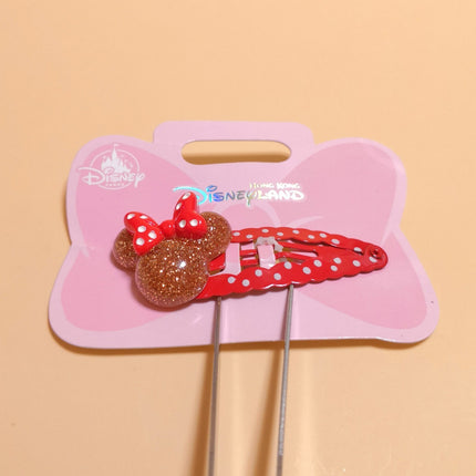 Disneyland Minnie Mouse Red Bow Hair Clip – HKDL Girl Gift (Unused)
