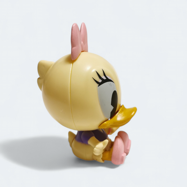 Bandai Disney Friends Daisy Duck Giant Head 3" Mini Figure – Fair (Pre-Owned)