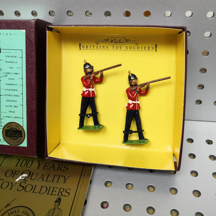 Britain STANDING FIRING TOY SOLDIERS 2.5" Diecast Figure Collectors Edition 8814