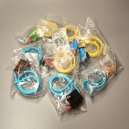 Thomas & Friends Plastic Bracelet with Train – Lot of 8 (Bandai 2006, New)