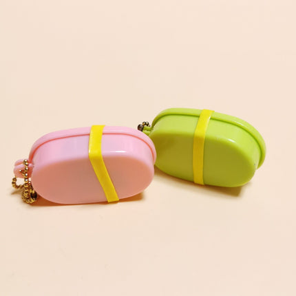 Bento Lunch Box Keychain 1.5" – Lot of 2 Dollhouse Food (Pre-Owned)