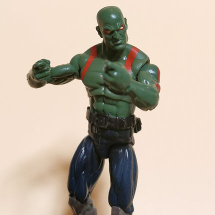 Marvel Universe DRAX the DESTROYER w IRON MAN LEGS 4" Figure Loose Toy Custom