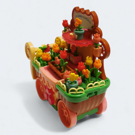 Magical Doremi Flower Garden Cart 5" Figure – Bandai (Damaged, Pre-Owned)