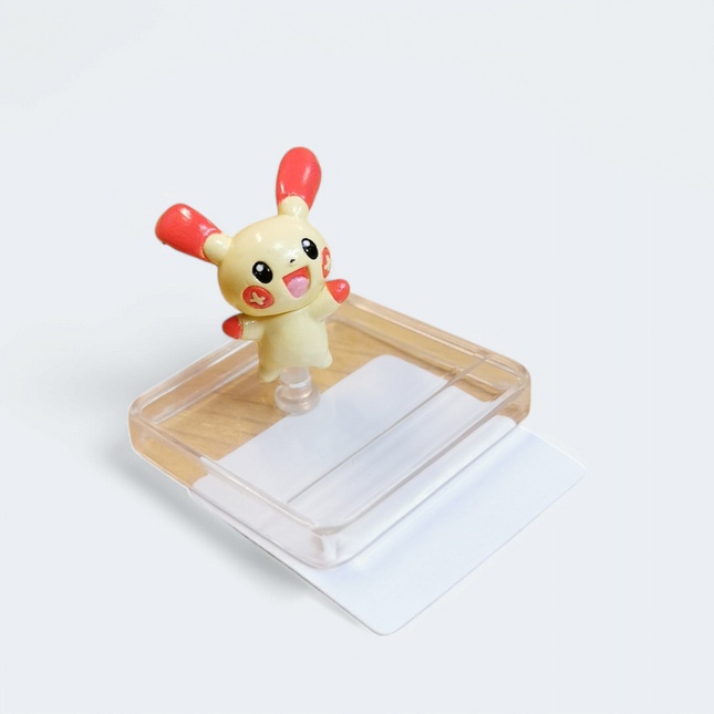 Pokemon Full Color Advance Plusle 1" Mini Figure – Pokedex (Bandai, Pre-Owned)