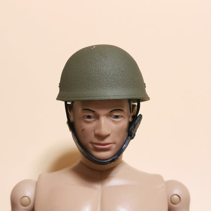 1/6 Scale Green Texture Helmet with Plastic Strap – for 12" Figure (Pre-Owned)