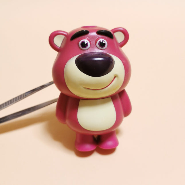 Toy Story Lotso Bear 3" Mini Figure – Extendable Legs (Pre-Owned)