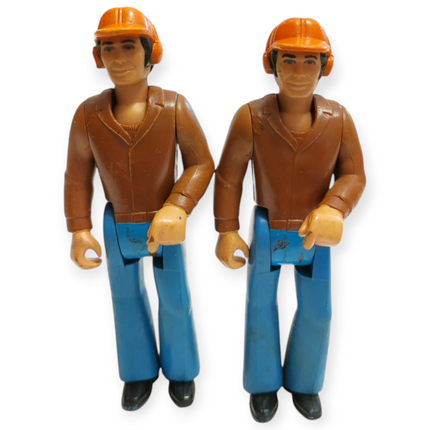 Vintage 70s Adventure People Wilderness Pilot 3.5" Mini Figure Fisher Price Toy