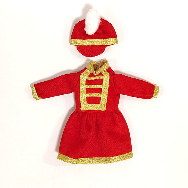 1/6 Scale Red Marching Band Uniform – Dress for Licca Blythe (Pre-Owned)
