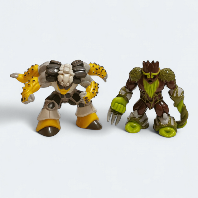 Gormiti Humongous Kolossus & Barbataus – Lot of 2 Figures (Pre-Owned)