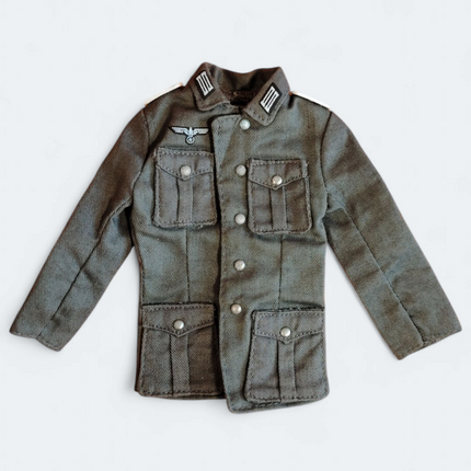 1/6 Scale WWII German Soldier Uniform Jacket – Shirt Top for 12" Figure (Pre-Owned)