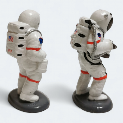 Miniature NASA Astronaut – 1.75" Spaceman Lot of 2 (Pre-Owned)