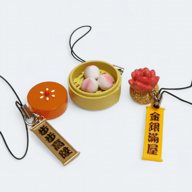 Chinese Sesame Ball & Rice Cake Bun Miniature – Dollhouse Food (Pre-Owned)