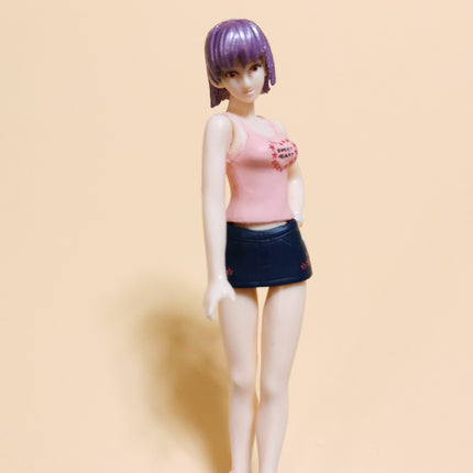 Dead or Alive DOA Xtreme Volleyball AYANE 3.5" Mini Figure w Stand Bandai Japan
