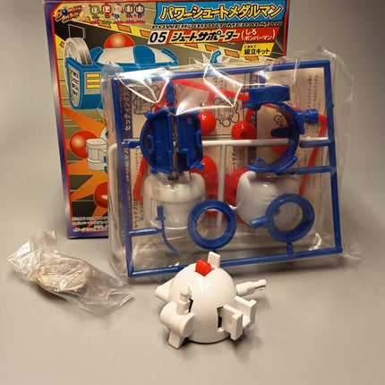 BOMBERMAN MEDAL MAN Powershoot Battle Scope Lot of 2 Box #05 #06 Vintage Takara