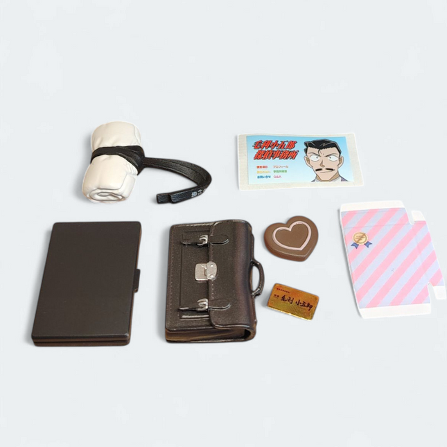 Re-Ment Detective Conan #3 Laptop, Briefcase & Chocolate – Miniature Set