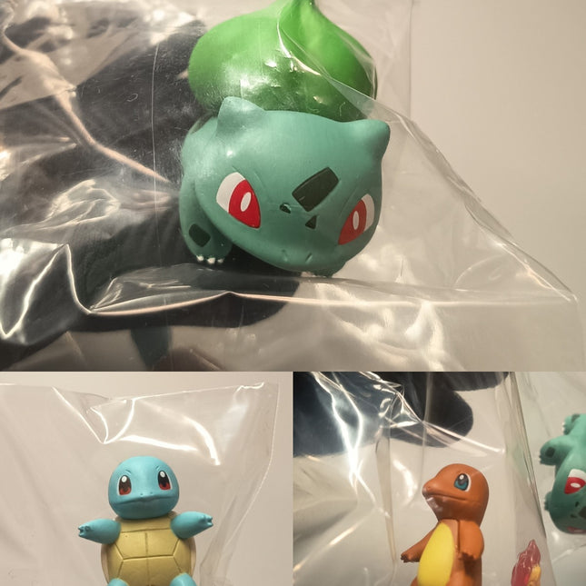 Pokemon Scale World 1/20 Scale Bulbasaur Charmander Squirtle – Figure (Bandai, Pre-Owned)