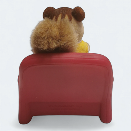 Dollhouse Burgundy Red Sofa & Chair Set – Lil’ Woodzeez (Pre-Owned)